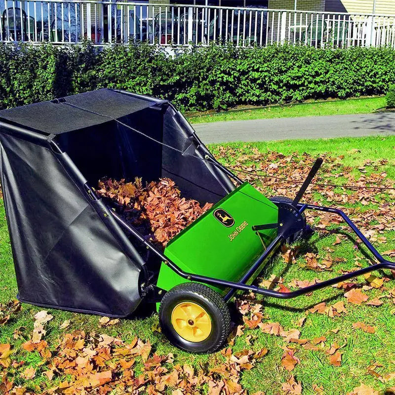 Heavy-Duty 42-Inch Tow-Behind Sweeper – 24 Cu. Ft. Bin and Variable Brush Control