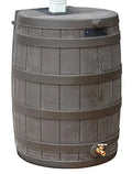 Good Ideas Rain Wizard 50 Gallon Rain Barrel – Oak