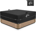 Heavy-Duty Waterproof Hot Tub Cover: 85″ x 85″ x 20″, UV-Resistant Polyester Spa Protector