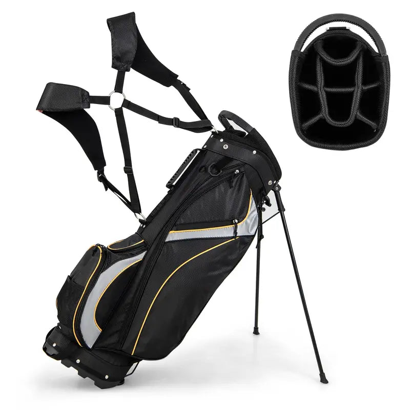 Lightweight Golf Stand Bag – 8-Way Top Divider for Club Organization