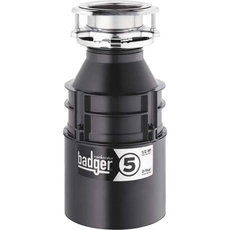 InSinkErator Badger 5 1/2 HP Black Garbage Disposal Unit