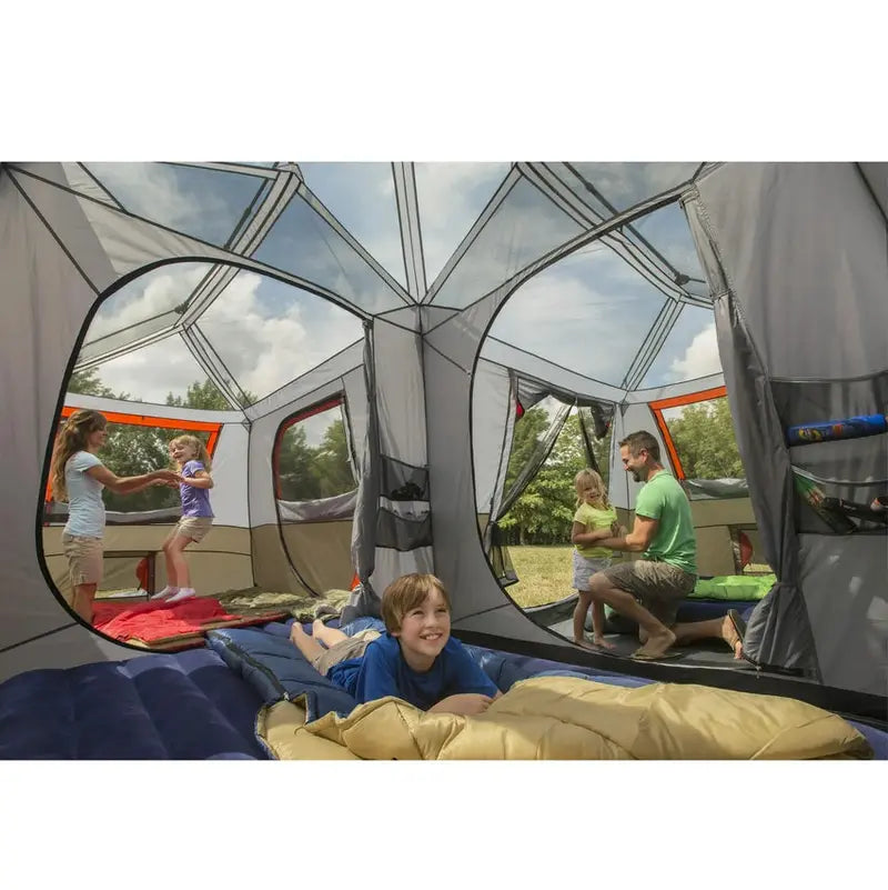 Instant Cabin Tent – 12-Person Capacity, Quick-Pitch Design