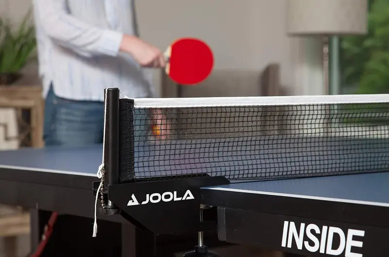 Professional Indoor Table Tennis Table – MDF Construction, Quick-Lock Net, Foldable & Easy 10-Minute Assembly