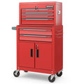 Heavy-Duty 6-Drawer Rolling Tool Chest with Locking Casters