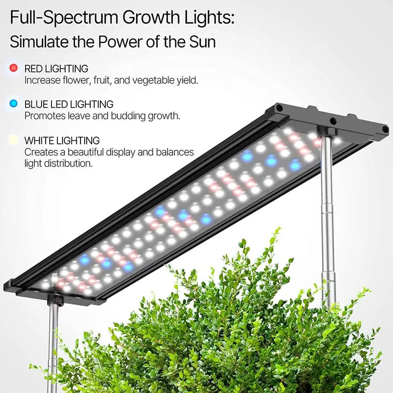 iDOO 20 Pods Hydroponics Growing System, Indoor Herb Garden Planter