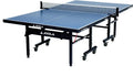 Professional Indoor Table Tennis Table – MDF Construction, Quick-Lock Net, Foldable & Easy 10-Minute Assembly