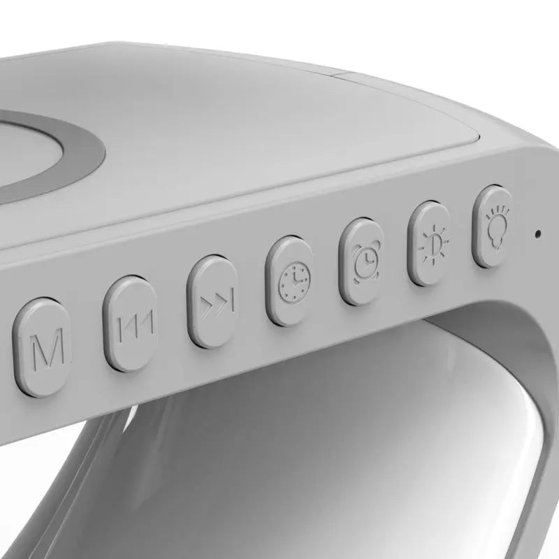 MagSafe Wireless Charger with RGB Ambient Lighting – Customizable Glow Effect