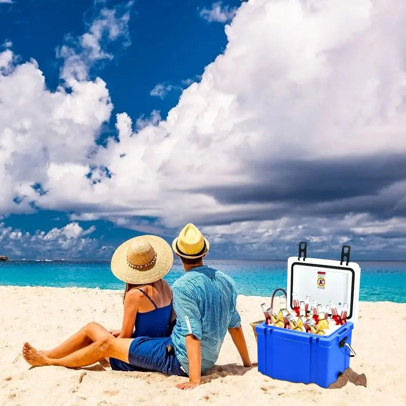 High-Performance Camping Cooler – 26/58/79-Quart Options with 4-Day Ice Retention