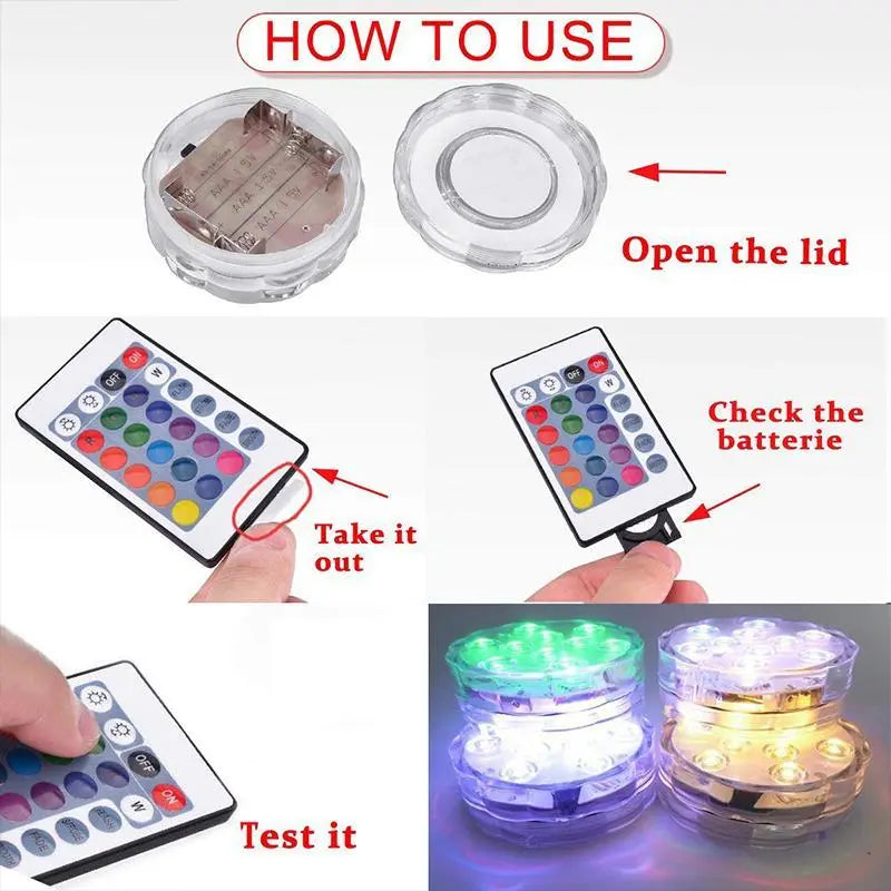 MagnoLight Remote-Controlled Suction LED Lamp – Waterproof, Bowl-Mountable Task Light with Dimmable Output