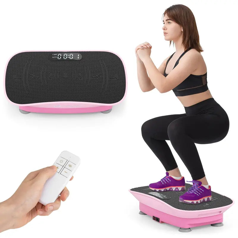Vibration Plate Exercise Machine – Full-Body Platform for Lymphatic Support & Weight Management