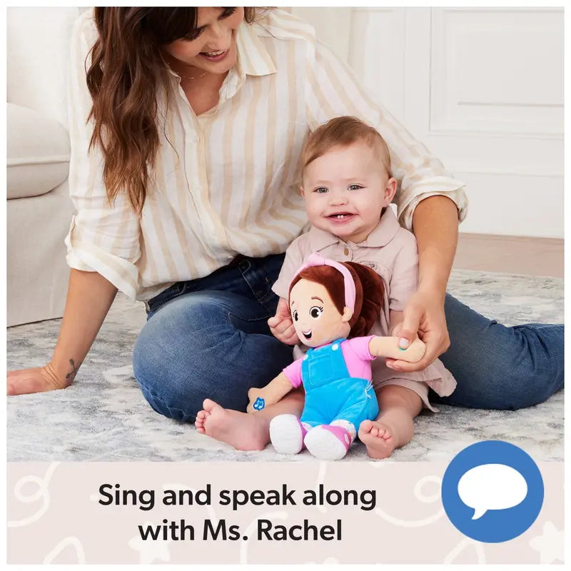 GUND Baby Ms. Rachel 16″ Plush Doll with Songs & Phrases for 6-36 Months