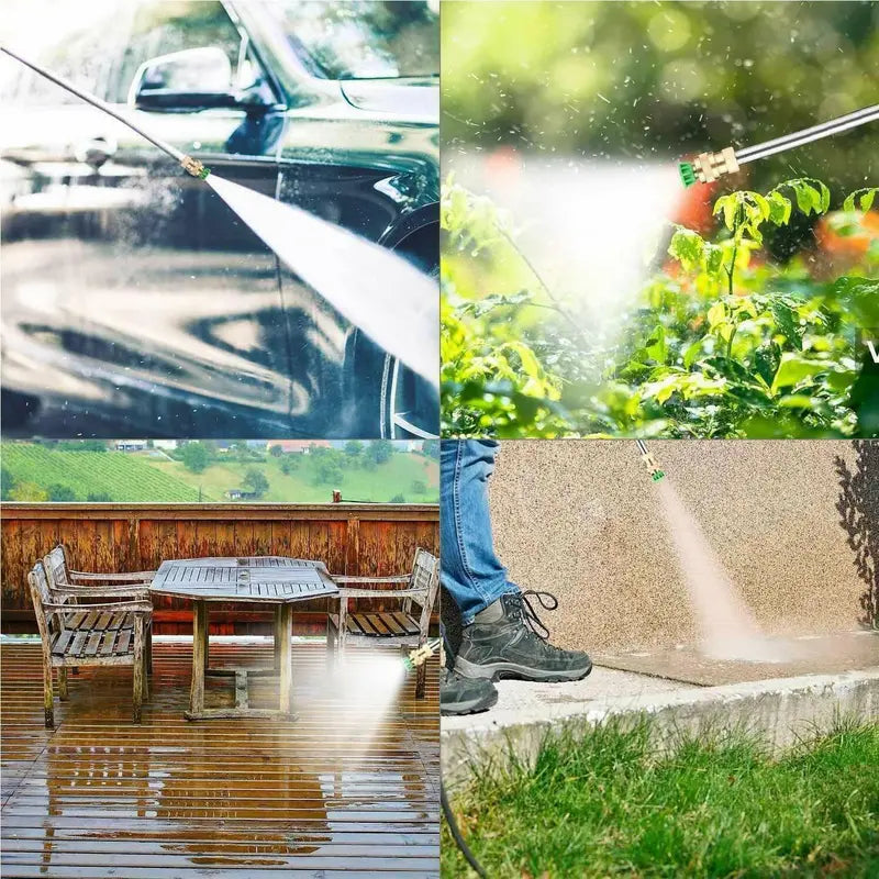 High-Performance 3800 PSI Electric Pressure Washer – 2.8 GPM, Enhanced Water Flow & Spray Power