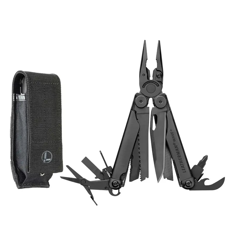 Leatherman Wave+ 18-in-1 Multi-Tool, Durable & Compact for DIY & Outdoor Use