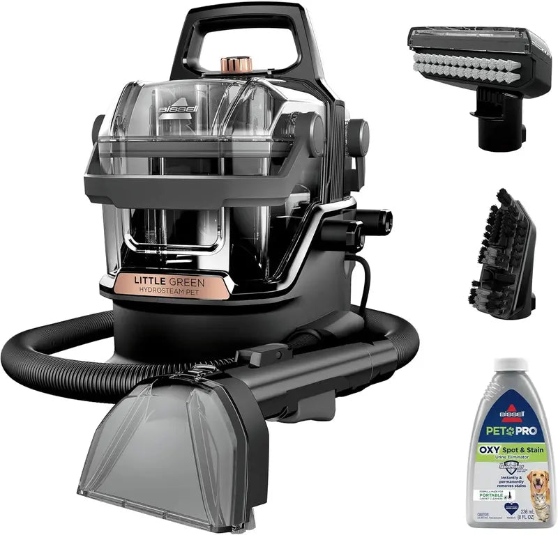 Little Green HydroSteam Portable Carpet Cleaner – Compact Deep-Cleaning Extraction System