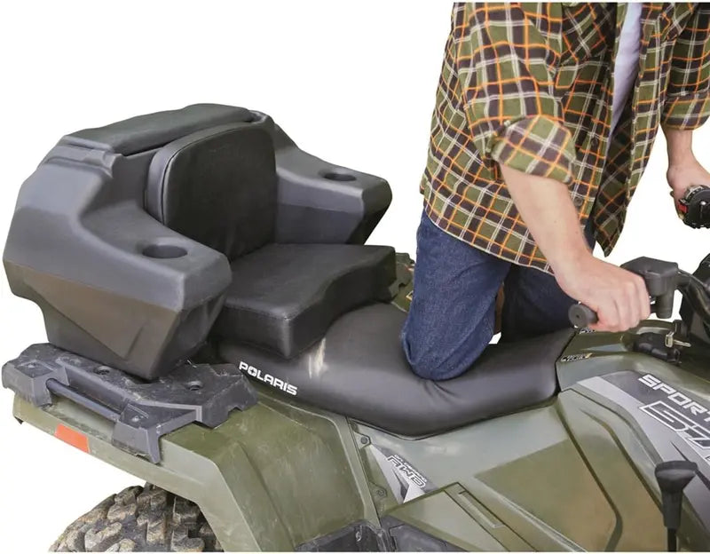 Guide Gear ATV Lounger Seat with Large Cushion, Durable Storage Box & Helmet Holder
