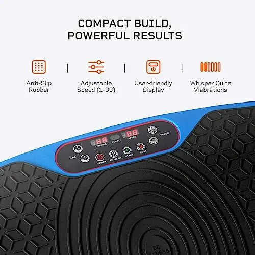 Lifepro Waver Mini Vibration Plate   Whole Body Vibration Platform Exercise Machine
