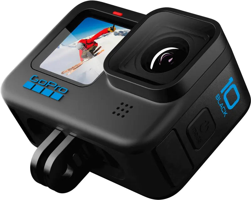 GoPro HERO10 Black Action Camera – 5.3K Video, HyperSmooth 4.0 Stabilization, Waterproof