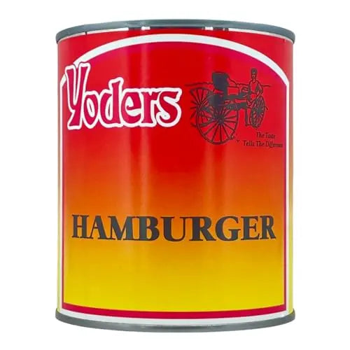 Yoder's Canned Ground Beef Hamburger – 12 Pack Case