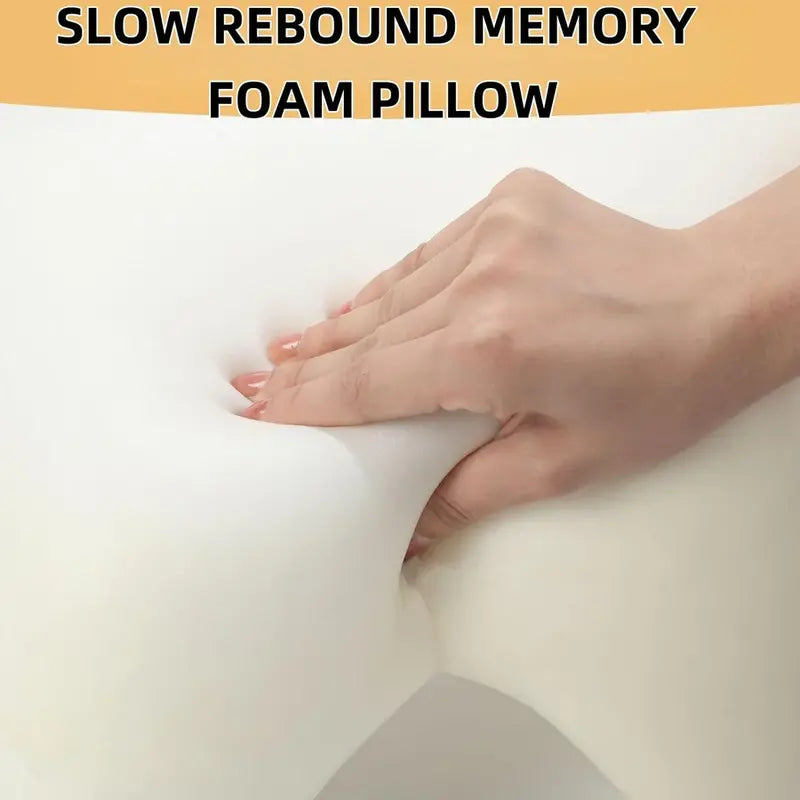 OrthoCuddle Couple Pillow – Memory Foam Arm Tunnel Design for Shared Comfort