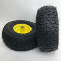 Set of 2 – 15×6.00-6 Lawn Mower Tire and Rim – Fits on 3/4 Inch Axle
