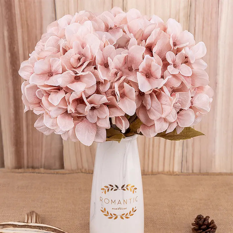 Hydrangea Artificial Stem – Textured Faux Branch for Fall-Inspired Interior & Nuptial Decor