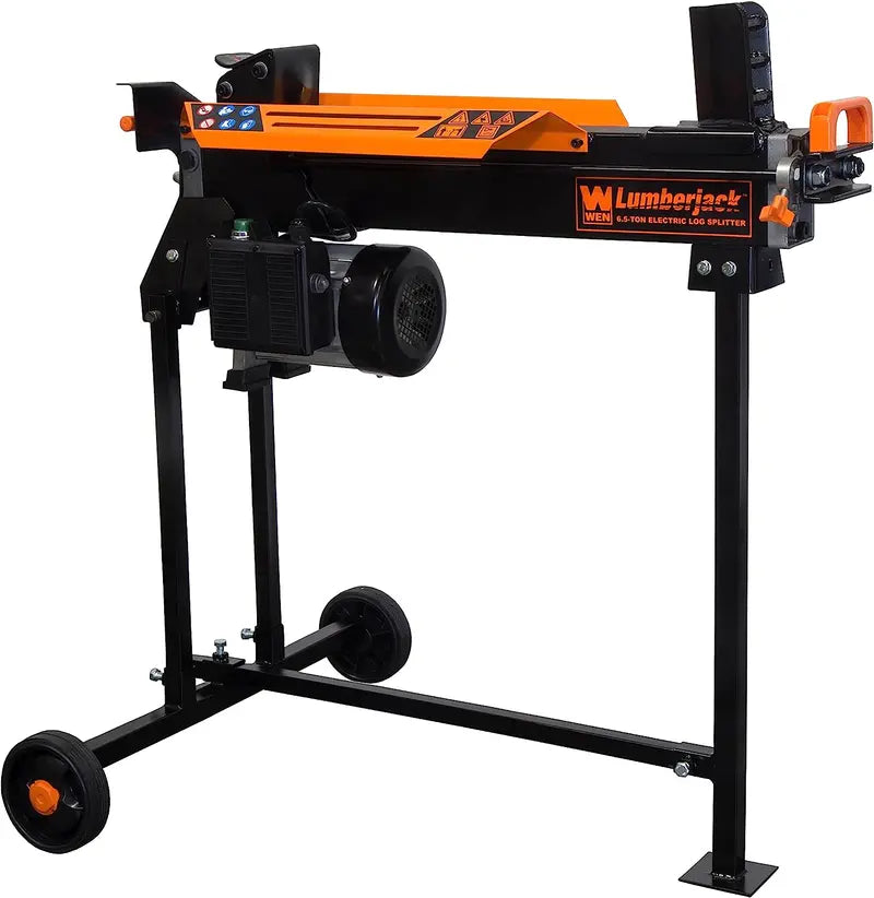 WEN 6.5-Ton Electric Log Splitter with Stand