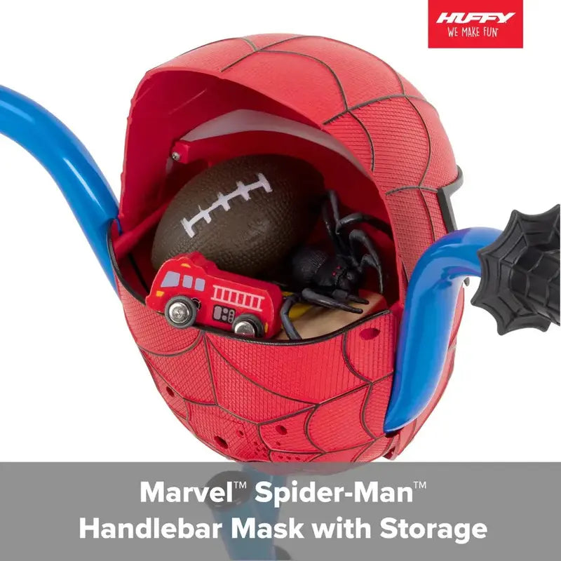 Huffy Marvel Spider-Man 12″ Kids' Bike with Training Wheels – Easy-Assembly Ride for Ages 3–5