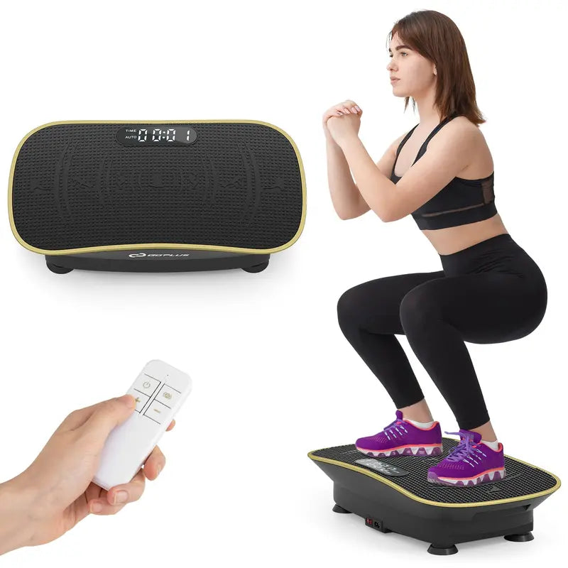 Vibration Plate Exercise Machine – Full-Body Platform for Lymphatic Support & Weight Management