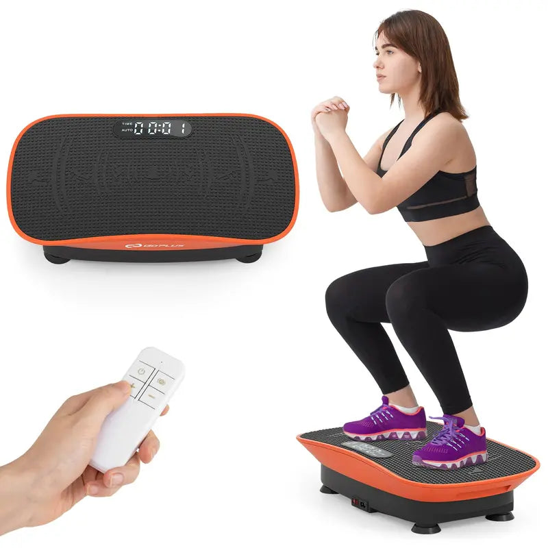 Vibration Plate Exercise Machine – Full-Body Platform for Lymphatic Support & Weight Management