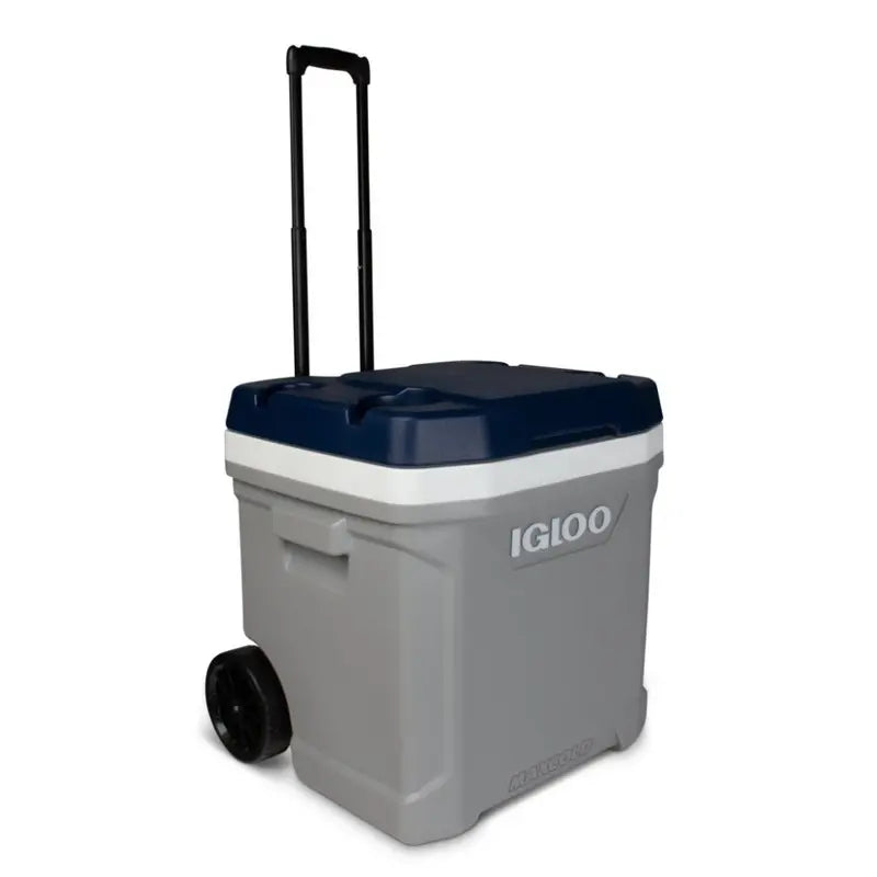 Igloo Maxcold Latitude 62 Roller Cooler Ash Grey/Aegean Sea 62qt