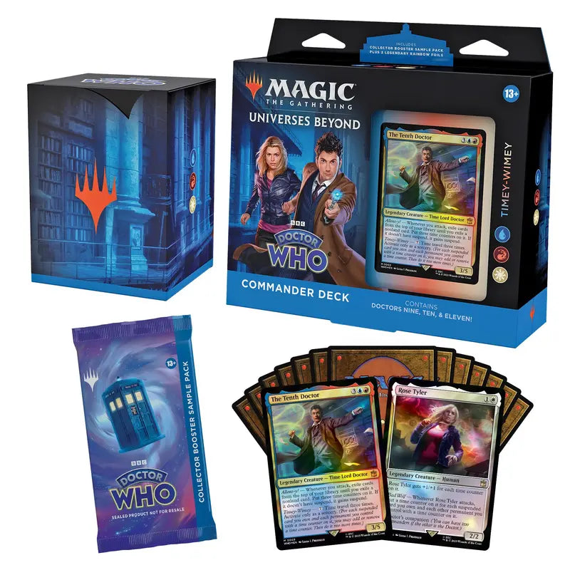 Magic: The Gathering Doctor Commander Deck Bundle – Preconstructed MTG Strategy Set