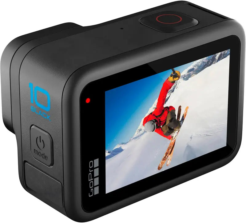 GoPro HERO10 Black Action Camera – 5.3K Video, HyperSmooth 4.0 Stabilization, Waterproof