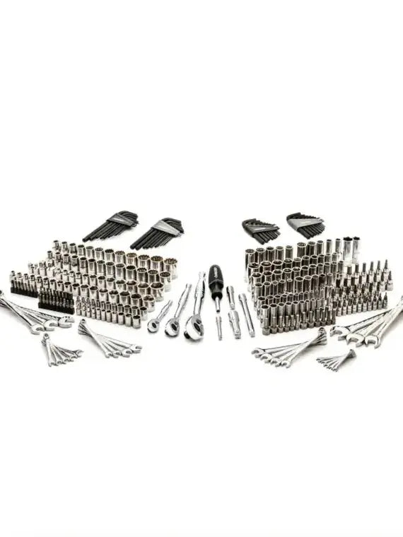 Husky 290-Piece Professional Mechanics Tool Set – Full-Size Wrenches, Sockets & Ratchets