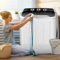 Premium Portable Twin-Tub Washer and Dryer Unit