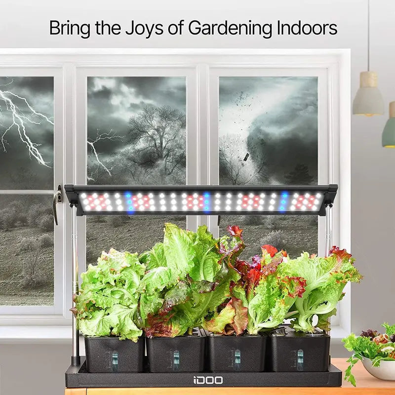 iDOO 20 Pods Hydroponics Growing System, Indoor Herb Garden Planter