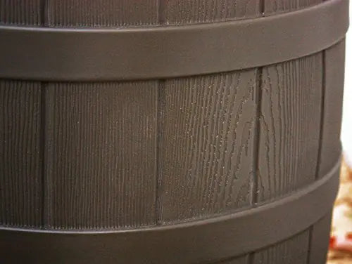 Good Ideas Rain Wizard 50 Gallon Rain Barrel – Oak