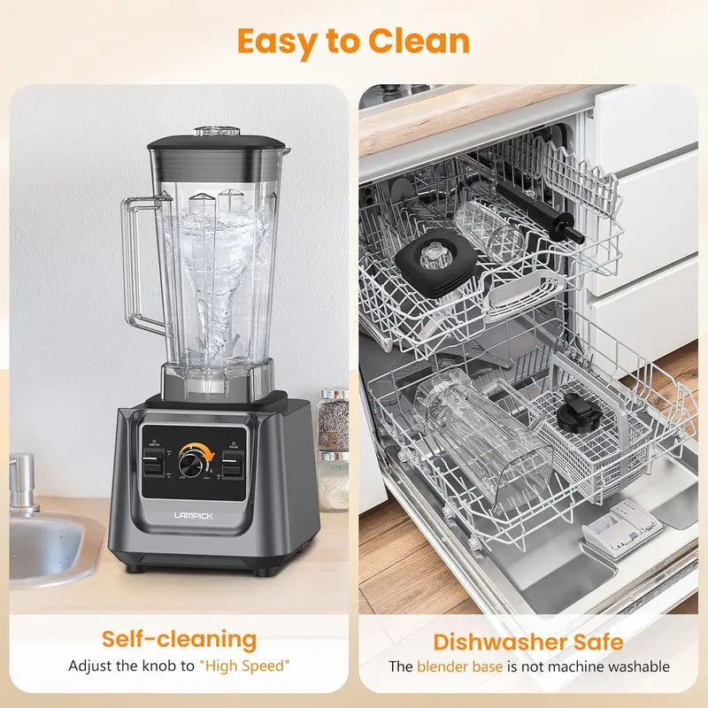 KitchenAid Professional Blender – 2000W High-Performance Countertop Model with 68oz Jar