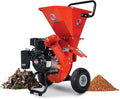 Heavy-Duty Gas-Powered Wood Chipper Shredder Mulcher – Commercial-Grade Yard Waste Processing