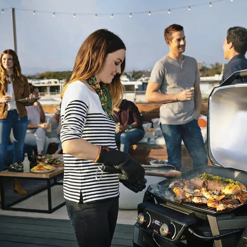 Pulse 2000 Portable Electric Grill with Rolling Cart