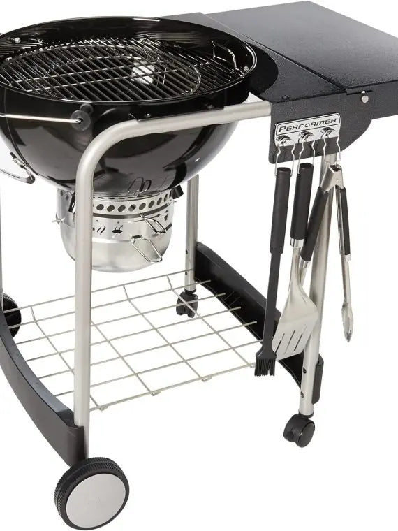 Weber Performer 22-Inch Charcoal Grill, Black – Outdoor Cooking BBQ Grill