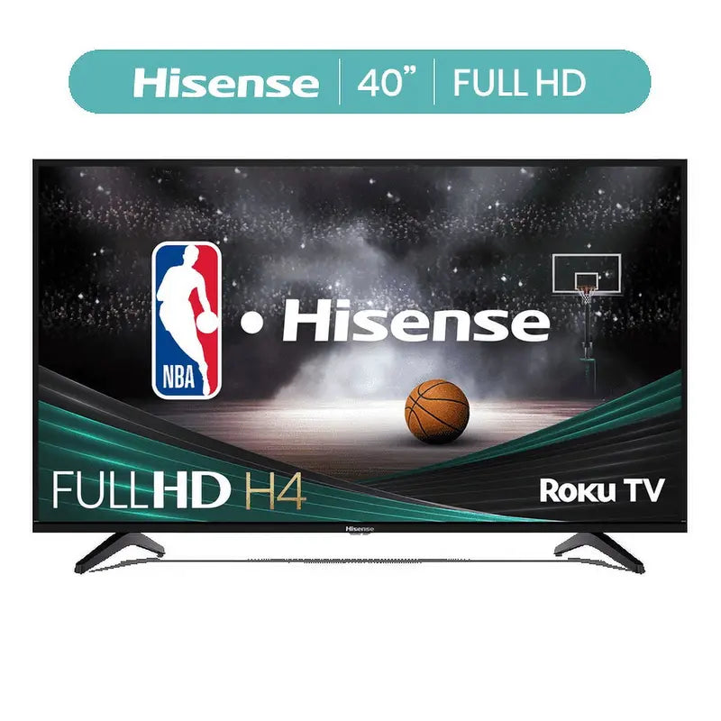 Hisense 40″ FHD 1080P Roku Smart LED TV H4030F1, 120 Motion Rate, Game Mode, DTS Sound