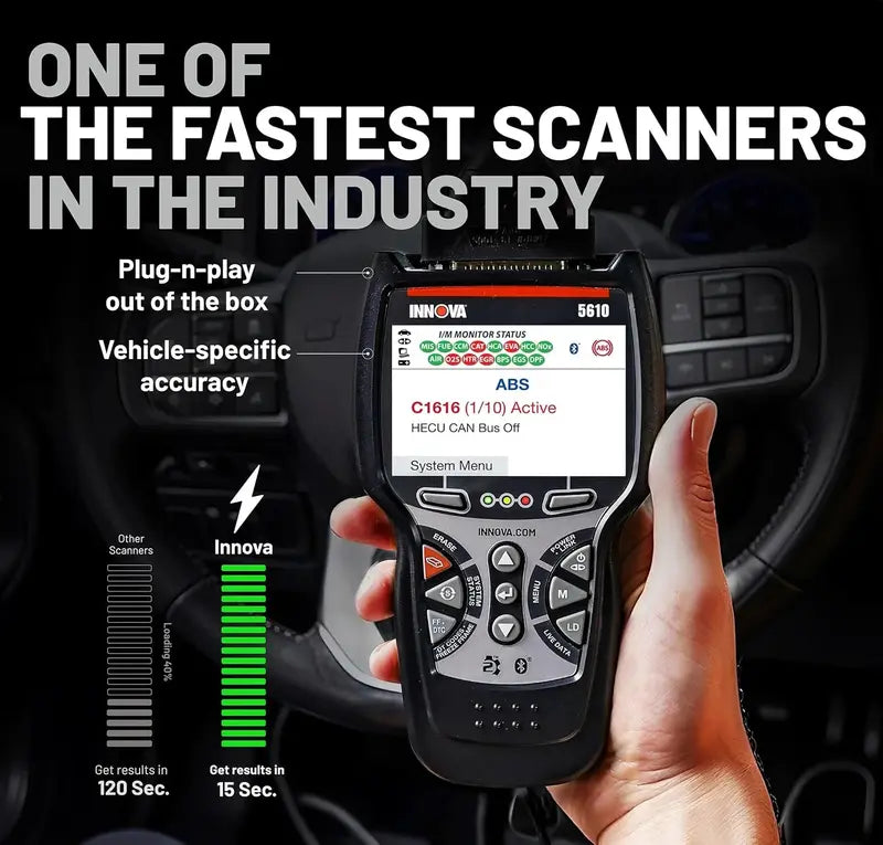 Innova 5610 OBD2 Scan Tool – Bidirectional Diagnostic Scanner with Lifetime Software Updates & Technical Support