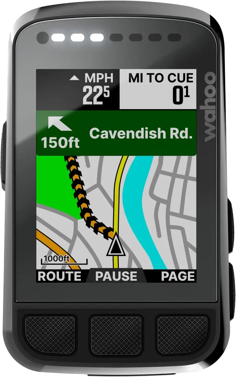 V2 GPS Bike Computer – Black Cycling Computer with Navigation and Performance Tracking