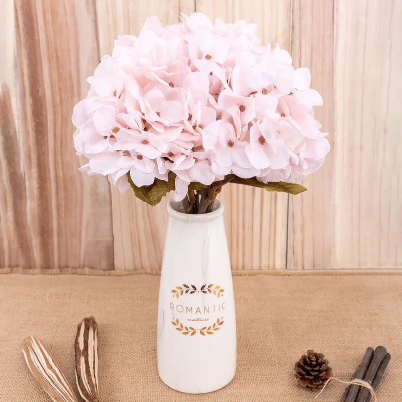 Hydrangea Artificial Stem – Textured Faux Branch for Fall-Inspired Interior & Nuptial Decor