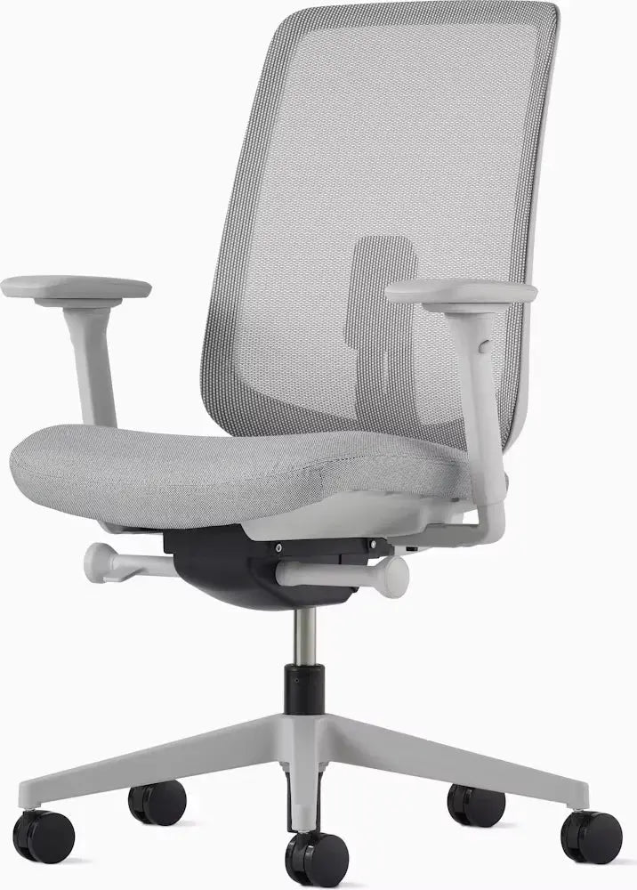Verus Ergonomic Task Chair – Adjustable Lumbar Support, Mesh Back, Modern Office Seating
