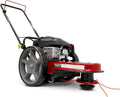 Viper 4-Cycle Walk-Behind String Trimmer Mower – 160cc Engine, 22″ Cutting Width, Never-Go-Flat Wheels, Adjustable Handle