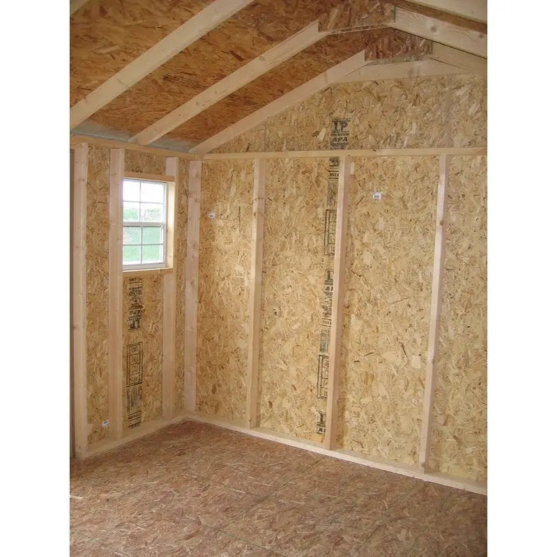 Value 8′ x 8′ Wood Composite Storage Shed – Solid Construction Backyard Organizer