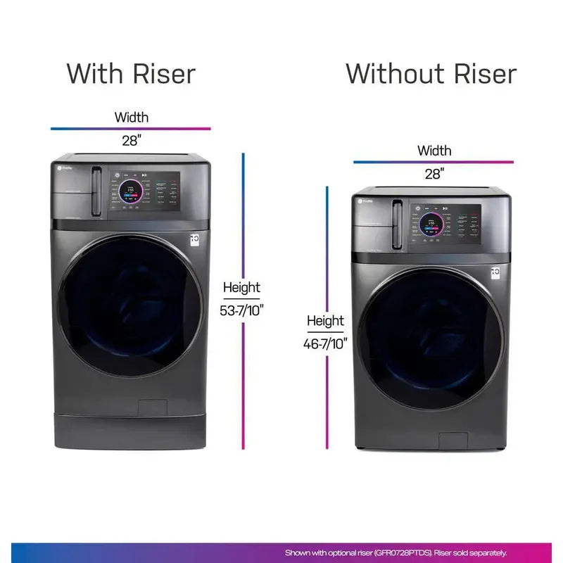 Profile UltraFast Ventless Combo Washer Dryer — 4.8 Cu. Ft., Heat Pump Technology