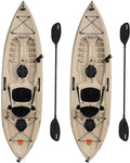 Lifetime Tamarack Angler 100 Fishing Kayak – 10-Foot Sit-On-Top Model, Includes Two Paddles