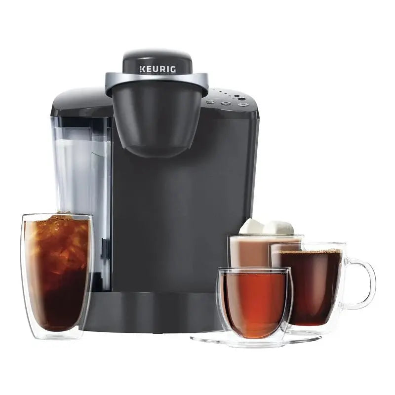 Keurig K-Classic K50 Single-Serve Coffee Maker – Compact Black Brew System